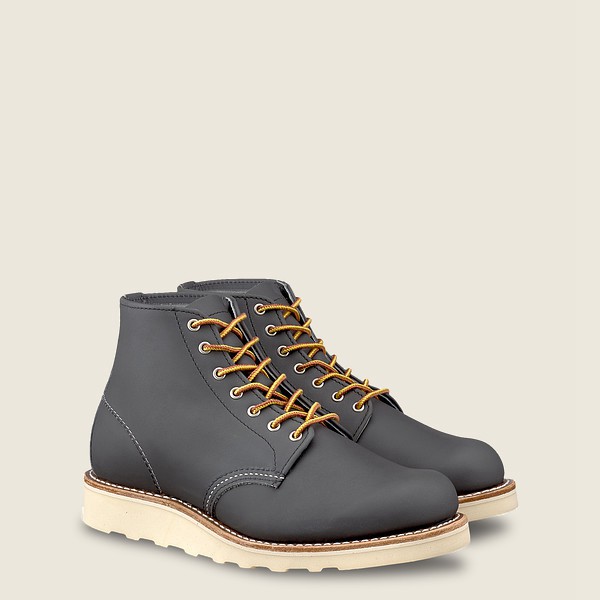 Red Wing Heritage Boots 6-Inch Round Toe - Short Bluff Læder - Grå - Dame 3715-YWEMF